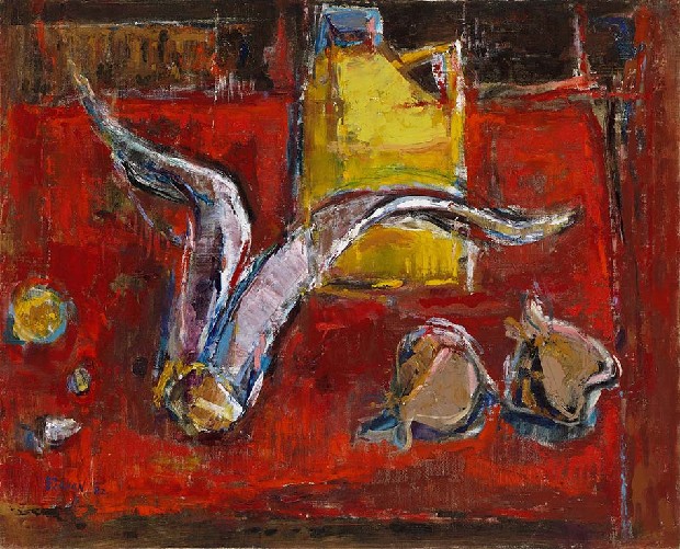 藏品:羊角靜物的(1)張圖片