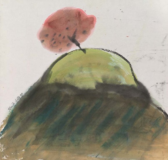 藏品:山上的一棵樹的(4)張圖片