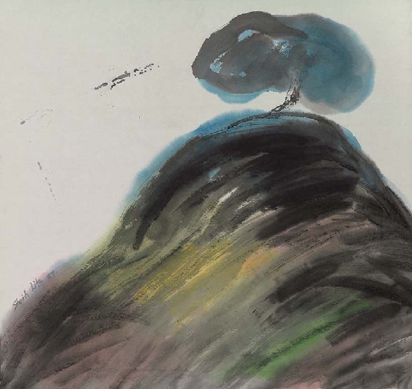 藏品:山上的一棵樹的(7)張圖片