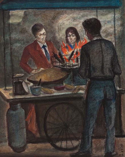 藏品:烤玉蜀黍(夜市 01)的(1)張圖片