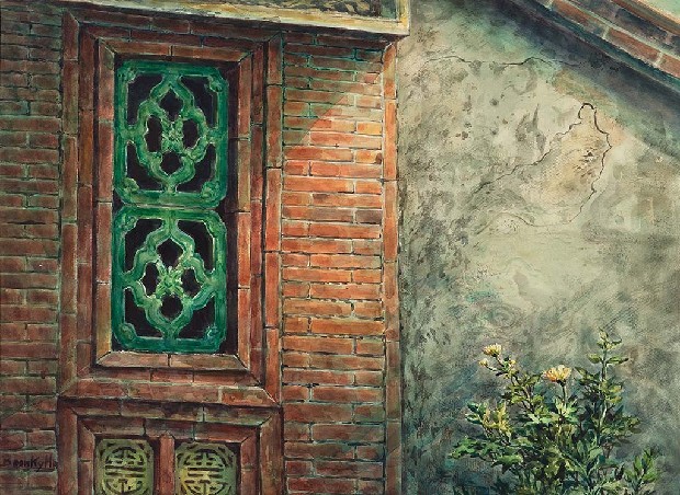 藏品:古厝一角的(1)張圖片