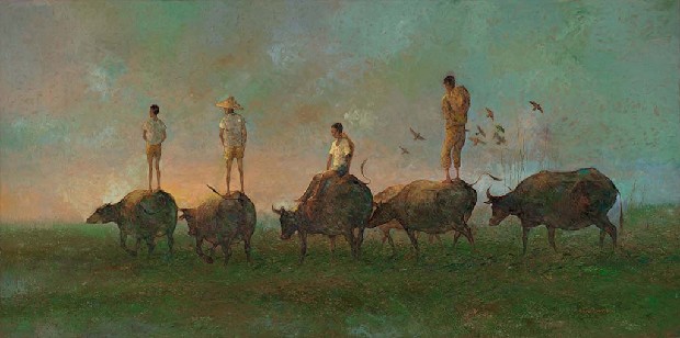 藏品:一群水牛的(1)張圖片