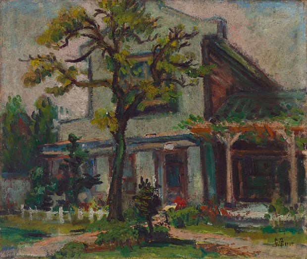 藏品:老家前一棵樹的(1)張圖片