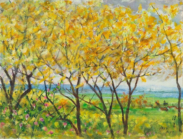 藏品:林間遠眺的(1)張圖片