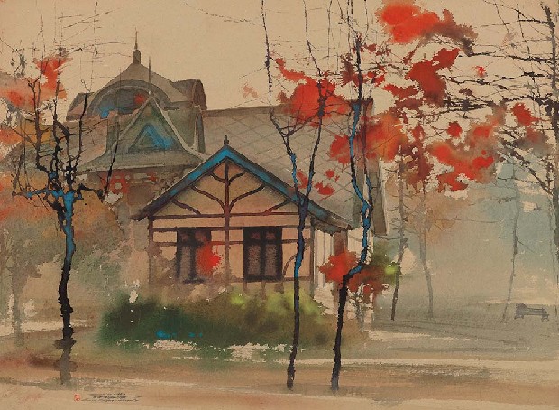 藏品:秋景的(1)張圖片