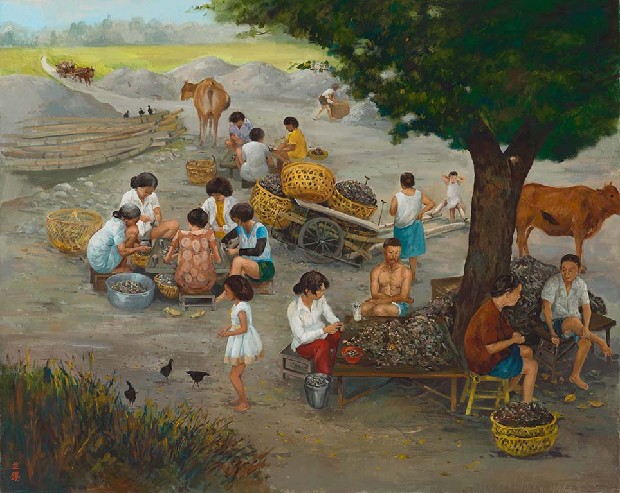 藏品:開蚵人家的(1)張圖片