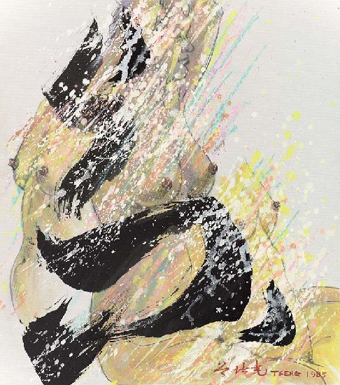 藏品:裸女生命系列-祈雪的(1)張圖片