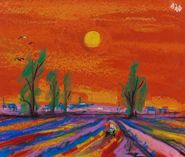 藏品:落日的(1)張圖片