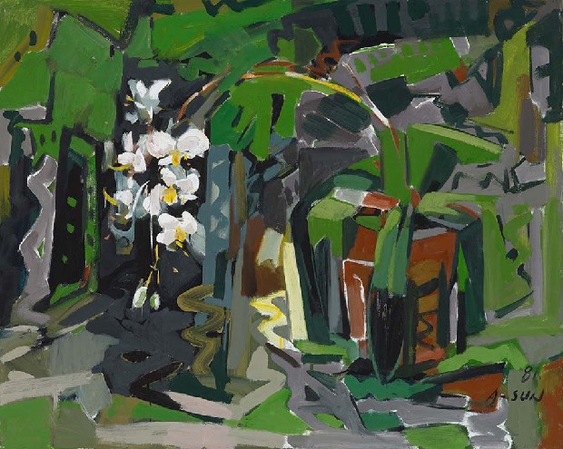 藏品:蘭花(村屋)的(1)張圖片