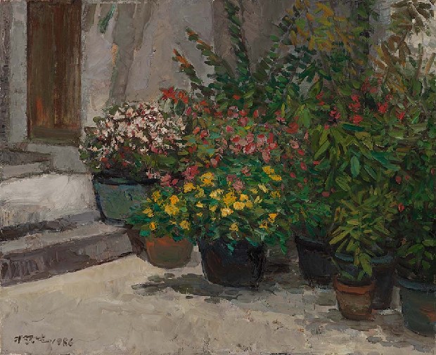 藏品:盆花 (入門口)的(1)張圖片