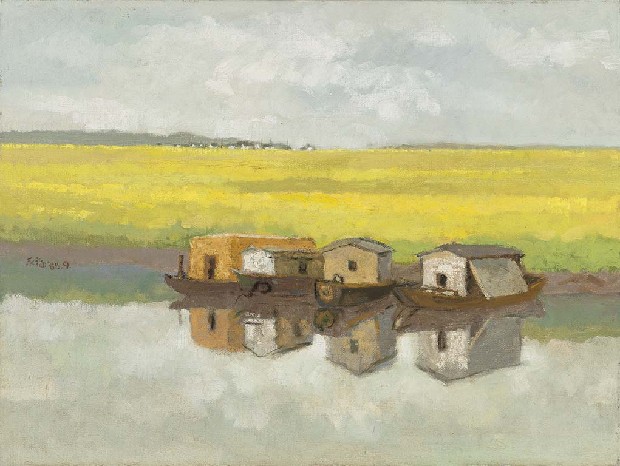 藏品:鄉林(水上人家)的(1)張圖片