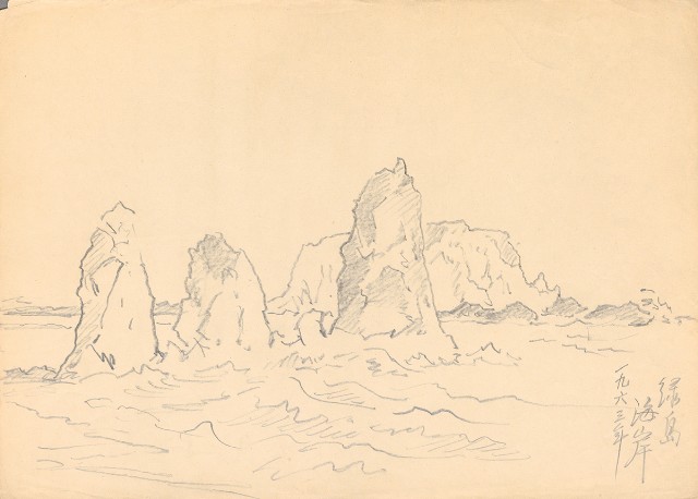 藏品:綠島海岸的(1)張圖片