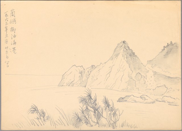 藏品:蘭嶼椰油海港的(1)張圖片