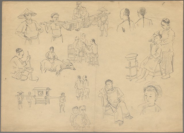 藏品:民間各種習俗的(1)張圖片