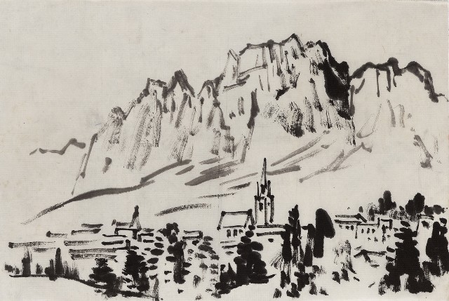 藏品:瑞士山邊鄉村的(1)張圖片