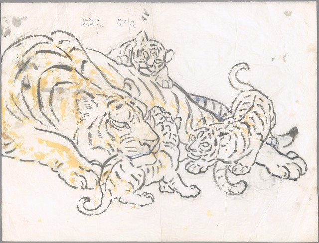 藏品:母子親（虎）的(1)張圖片