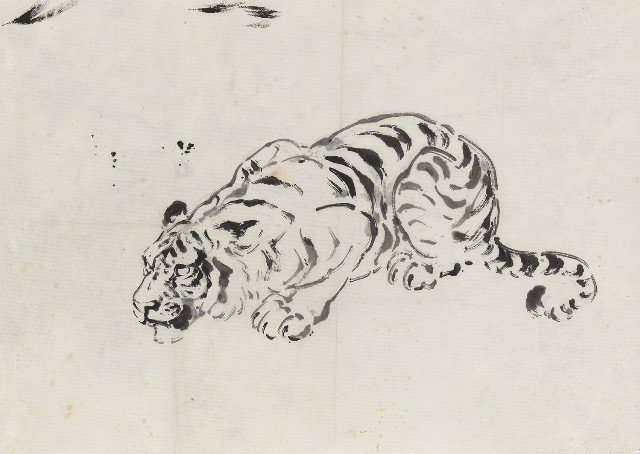 藏品:喝水虎的(1)張圖片