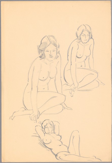 藏品:(1)半身模特兒；(2)各種姿態 （模特兒）的(3)張圖片