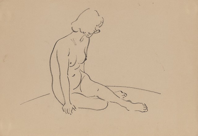 藏品:裸女寫生的(1)張圖片