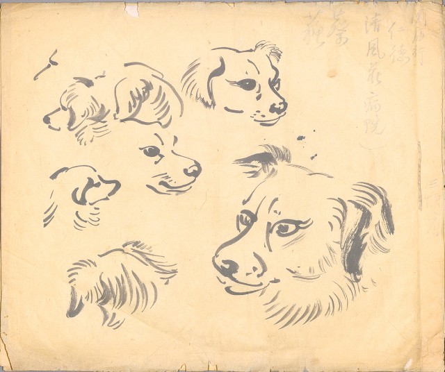 藏品:狗、鶴、鹿、兔、松鼠（動物）039B的(1)張圖片