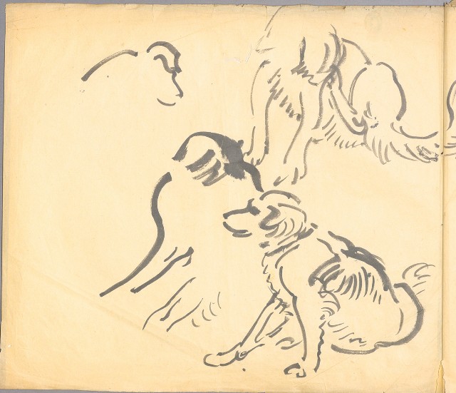 藏品:狗、鶴、鹿、兔、松鼠（動物）039B的(12)張圖片