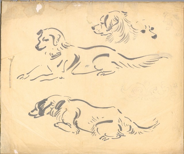 藏品:狗、鶴、鹿、兔、松鼠（動物）039B的(13)張圖片