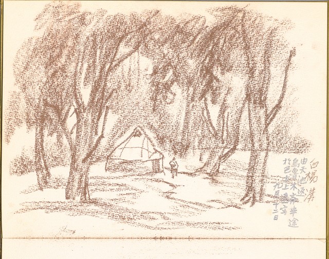 藏品:新疆西遊旅途景色057的(12)張圖片