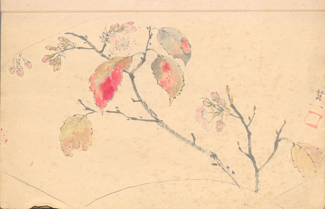 藏品:臨古畫,寫生等(1935赴日開始畫至光復1945結束 )063的(9)張圖片