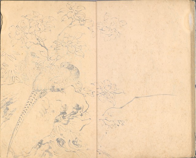 藏品:臨古畫,寫生等(1935赴日開始畫至光復1945結束 )063的(15)張圖片