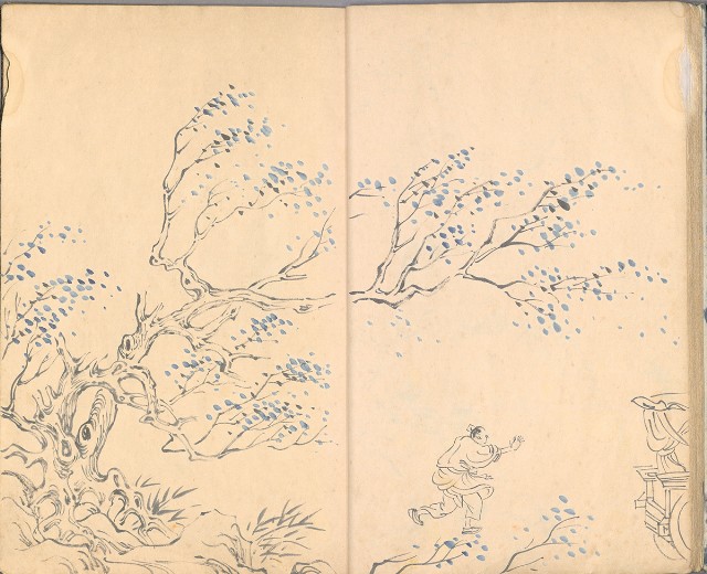 藏品:臨古畫,寫生等(1935赴日開始畫至光復1945結束 )063的(16)張圖片