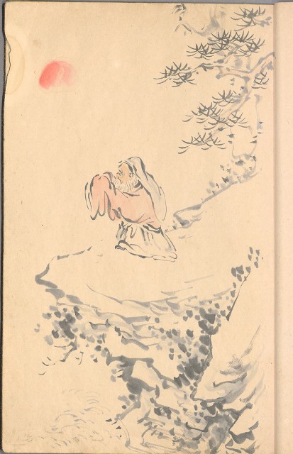 藏品:臨古畫,寫生等(1935赴日開始畫至光復1945結束 )063的(23)張圖片