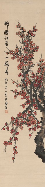 梅花圖的焦點圖