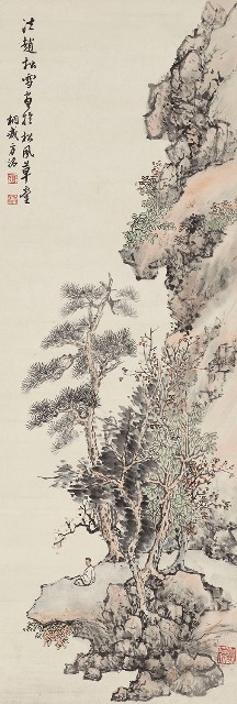 藏品:法趙松雪 高士圖的(1)張圖片