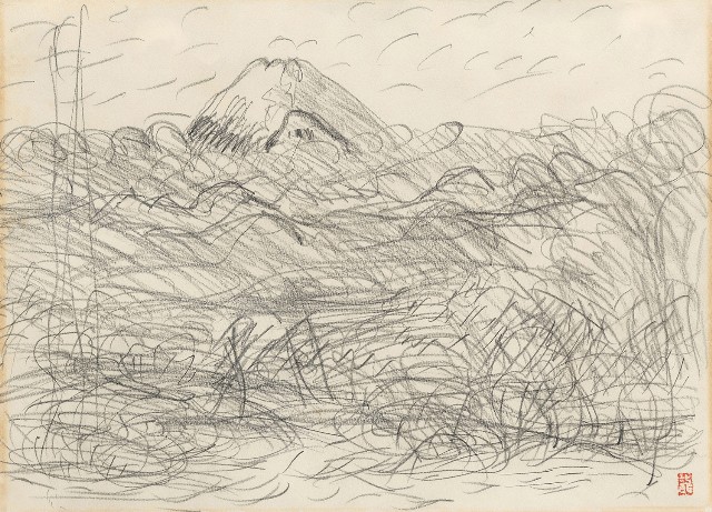 藏品:速寫富士山的(1)張圖片