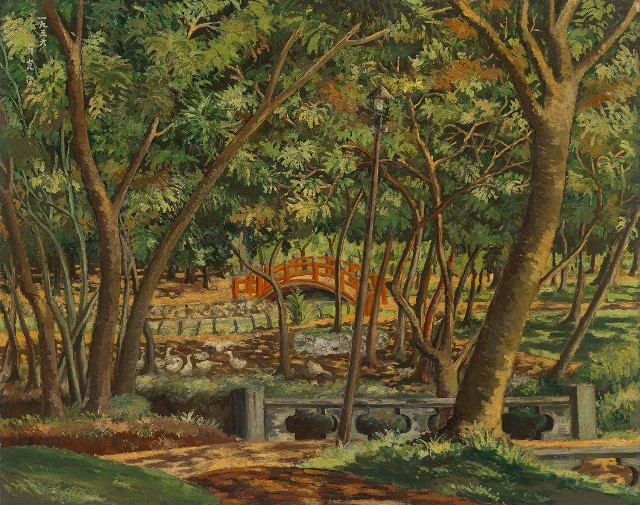 公園(橋1)的焦點圖