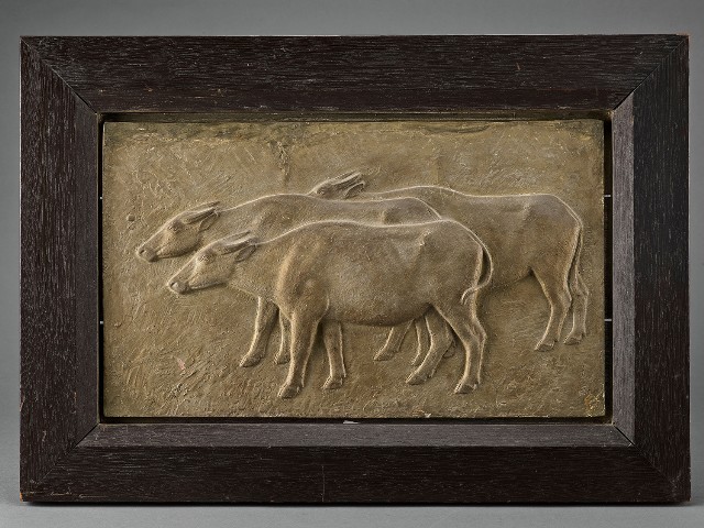 藏品:水牛浮雕的(1)張圖片