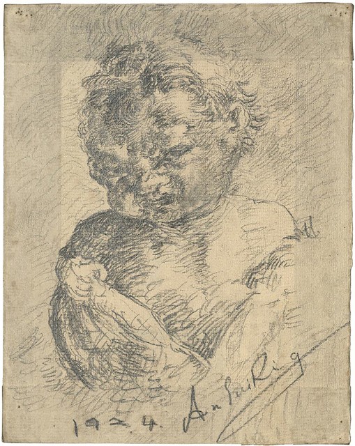 藏品:ミケランヂエロ 模寫的(1)張圖片