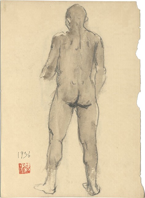 藏品:裸男(1) / 裸男(2)的(1)張圖片