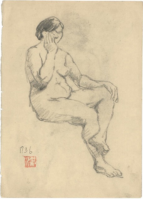 藏品:裸女(20) / 裸女(21)的(1)張圖片