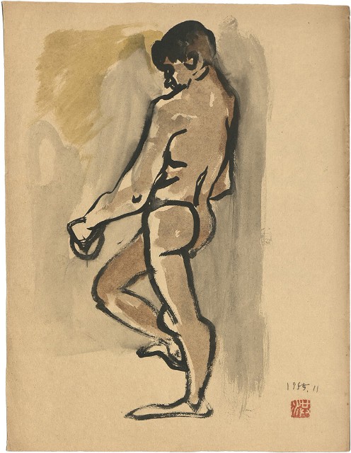 藏品:裸男(10) / 裸男(11)的(1)張圖片