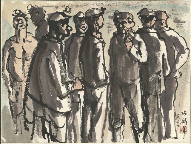 藏品:礦工速寫的(1)張圖片