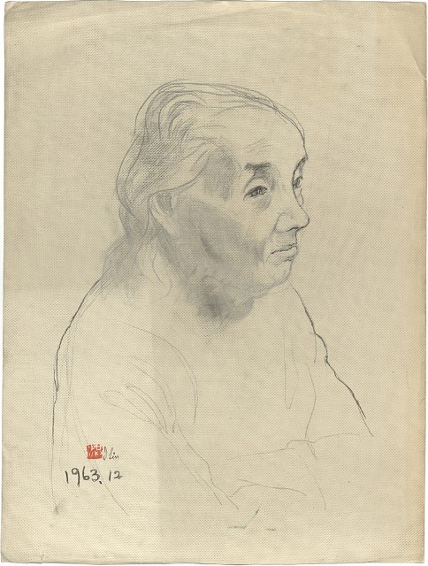 藏品:母像素描的(1)張圖片