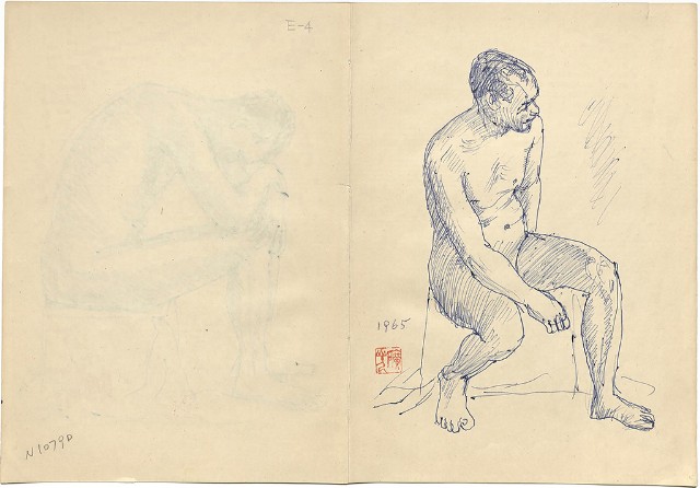 藏品:裸男(14) / 裸男(15)的(1)張圖片