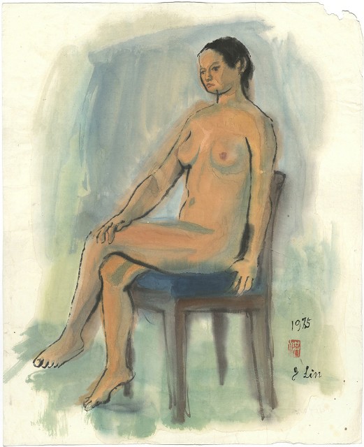 裸女(205)的焦點圖