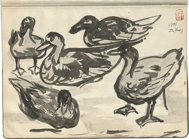 藏品:礦場寫生 大溪煤礦(冊11)的(36)張圖片