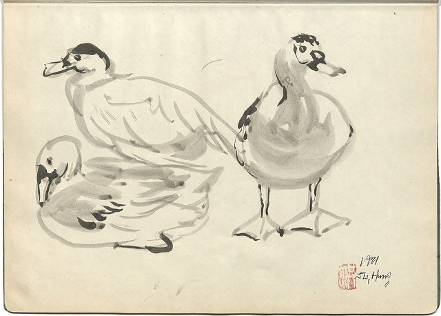 藏品:礦場寫生 大溪煤礦(冊11)的(37)張圖片