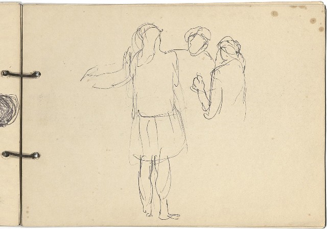 藏品:素描冊(冊15)的(11)張圖片