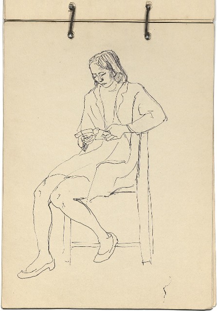 藏品:素描冊(冊15)的(15)張圖片