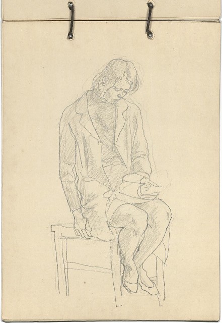 藏品:素描冊(冊15)的(18)張圖片