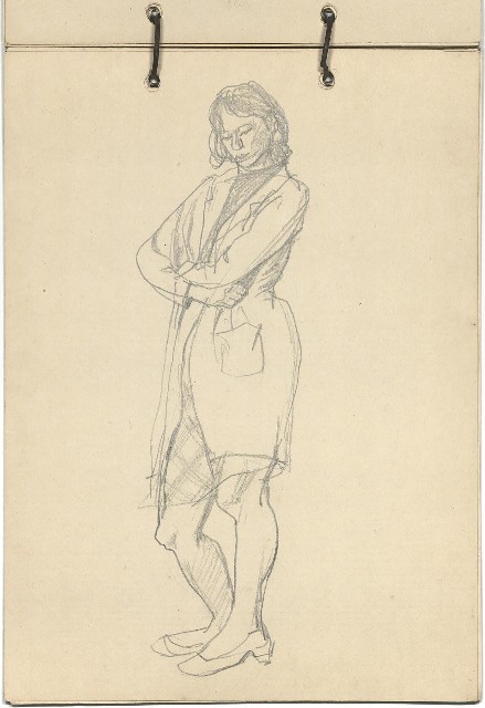 藏品:素描冊(冊15)的(19)張圖片